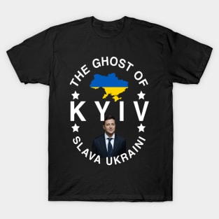 The Ghost Of Kyiv Slava Ukraini T-Shirt